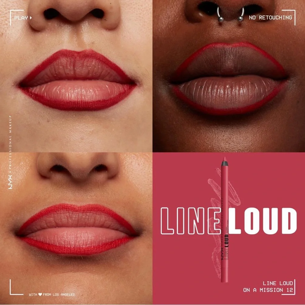 🩷5 For $25🩷 NYX Line Loud Vegan Longwear Lip Liner in On A Mission